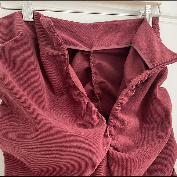 Zara Mini Skirt with Ruching Detail - Picture 6 of 8